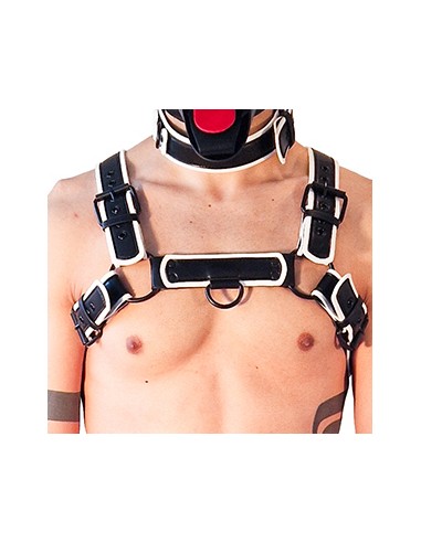 Harnais Puppy Harness  Noir-Blanc