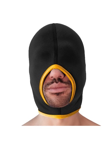 Cagoule Face Fucker Brutus Noire-Jaune