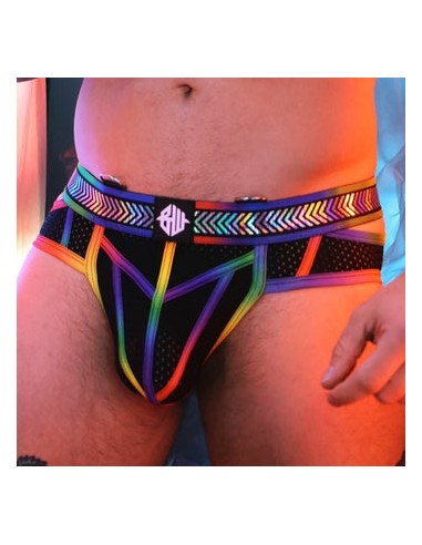 Slip Pure Pride Noir-Rainbow