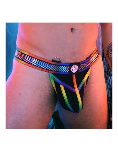 String Pure Pride Noir-Rainbow