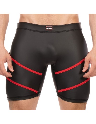 Short Nuru Noir-Rouge