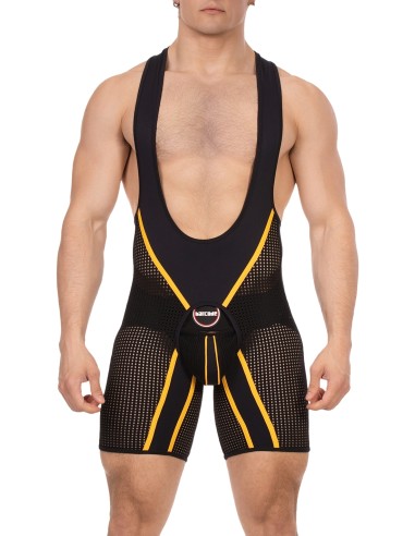 Body Backless Krish Noir-Jaune