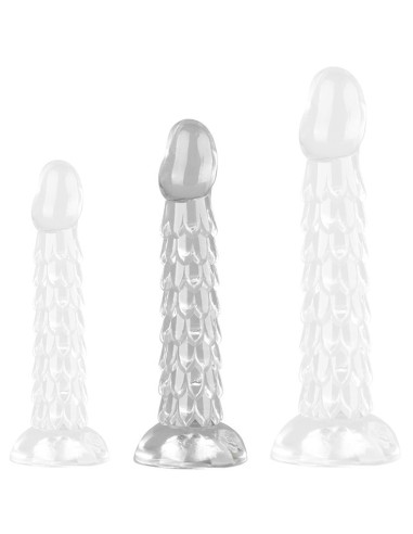 Gode Transparent Scales Mush M 17 x 4cm