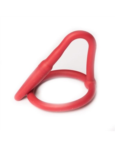 Silicone Cock Plug Sport Fucker Rouge