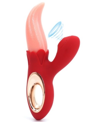 Vibro Tapping et Licking Lickstasy 10 Modes