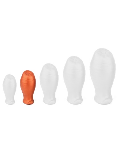 Plug Egg Ass S 7.5 x 4.3cm Orange