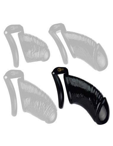 Cage de chasteté Worle XL 12 x 3.7 cm Noire