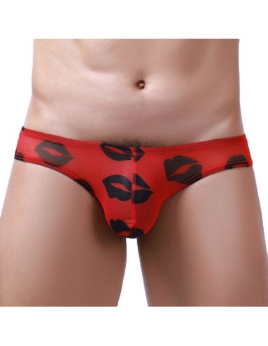 Slip sexy Kiss Lips Rouge
