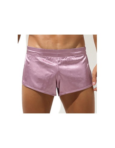 Short avec Jock Slit Rose