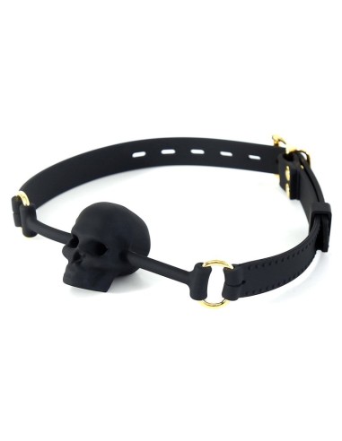 Bâillon Tête de mort Skull Noir