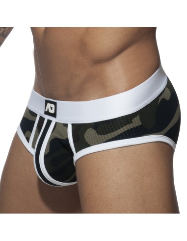 Slip CAMO STRIPE Blanc