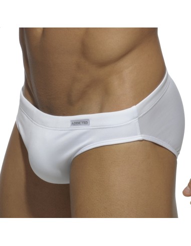 Boxer de bain Rainbow AD Blanc
