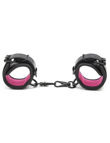 Menottes Noir-Rose