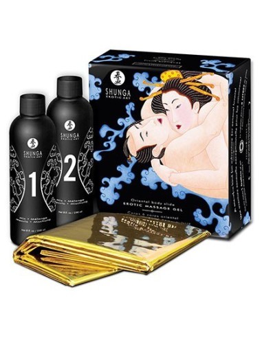 Coffret de masage Corps à corps - FRUITS EXOTIQUES 200ml