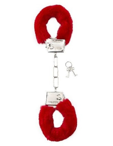 Menottes Furry Rouge