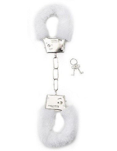 Menottes Furry Blanches