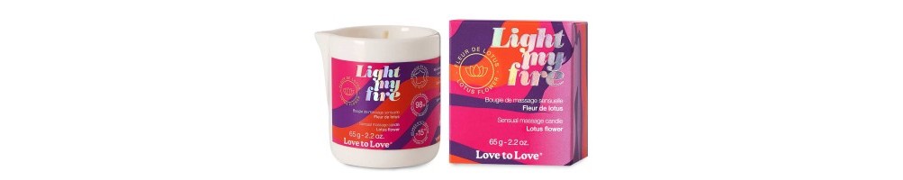 Tous les produits de la catégorie :  Bougie de Massage. Bienvenue dans votre Loveshop EroMarket.fr