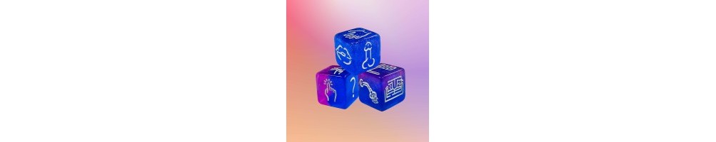 Tous les produits de la catégorie :  Dès Coquins. Bienvenue dans votre Loveshop EroMarket.fr